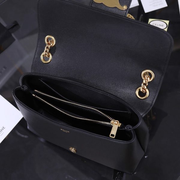 CELINE Medium Celine Victoire Bag in SUPPLE CALFSKIN - Image 8