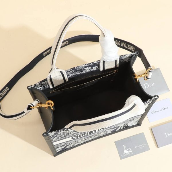 Small Dior Book Tote - Image 8
