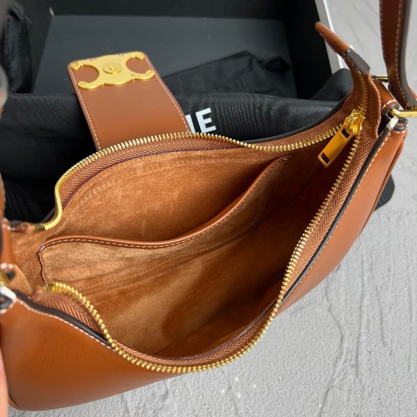 CELINE MEDIUM AVA TRIOMPHE BAG in Smooth Calfskin - Image 8