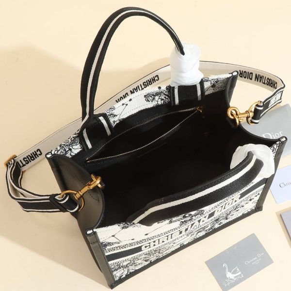 Small Dior Book Tote - Image 8