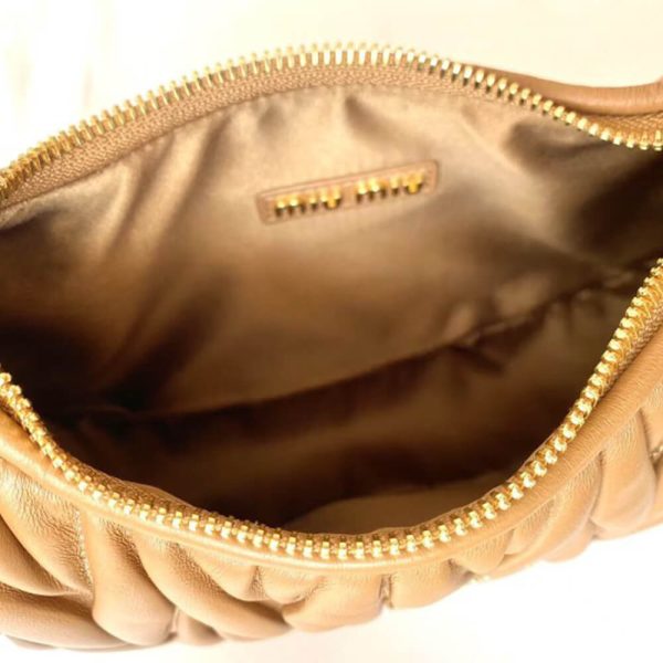 Small Wander matelasse nappa leather hobo bag(HIGH-END GRADE) - Image 8