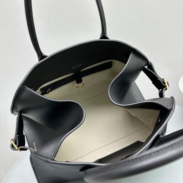 THE ROW  Soft Margaux 15 leather bag(High-end Grade) - Image 8