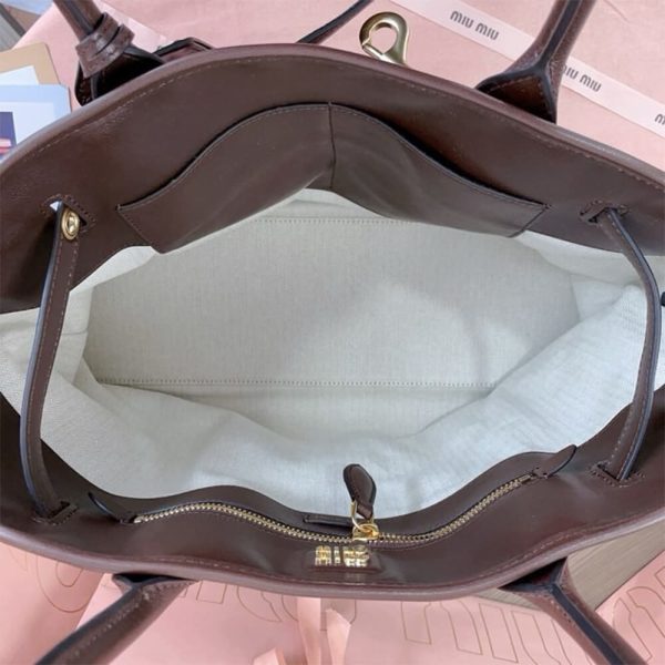 MIUMIU Medium Aventure nappa leather bag(HIGH-END Grade) - Image 8
