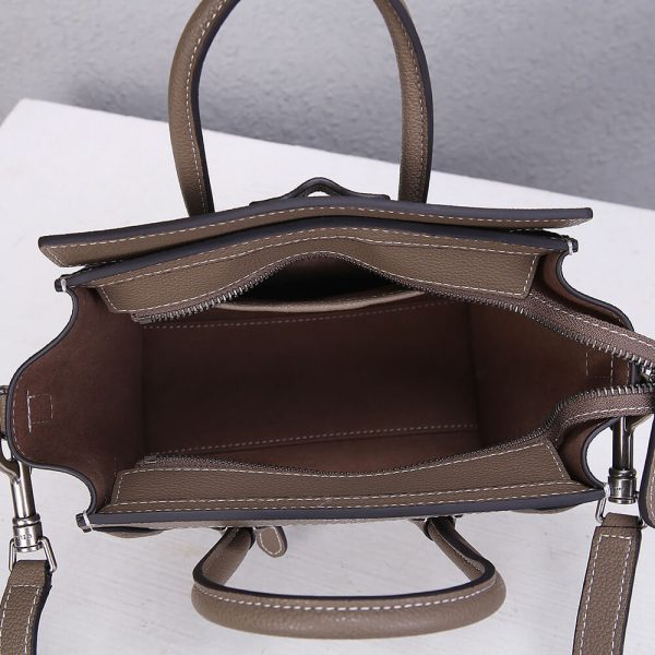 CELINE NANO LUGGAGE BAG IN CALFSKIN - Image 8