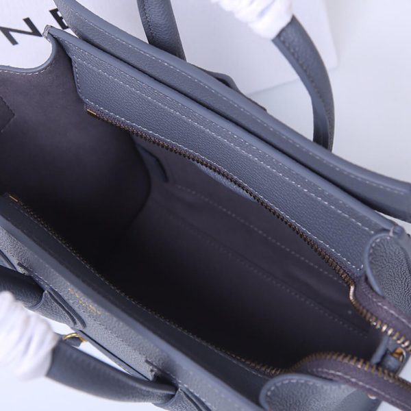 CELINE NANO LUGGAGE BAG IN CALFSKIN - Image 8