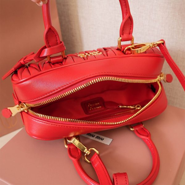 MIUMIU Medium Arcadie matelasse nappa Bag(HIGH-END GRADE) - Image 8