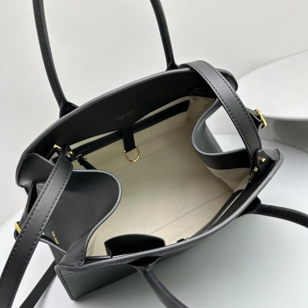 THE ROW Margaux 12 leather top-handle bag - Image 8