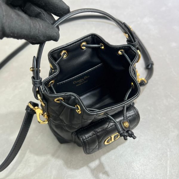 Dior Caro Nano Bucket Bag(HIGH-END GRADE) - Image 8