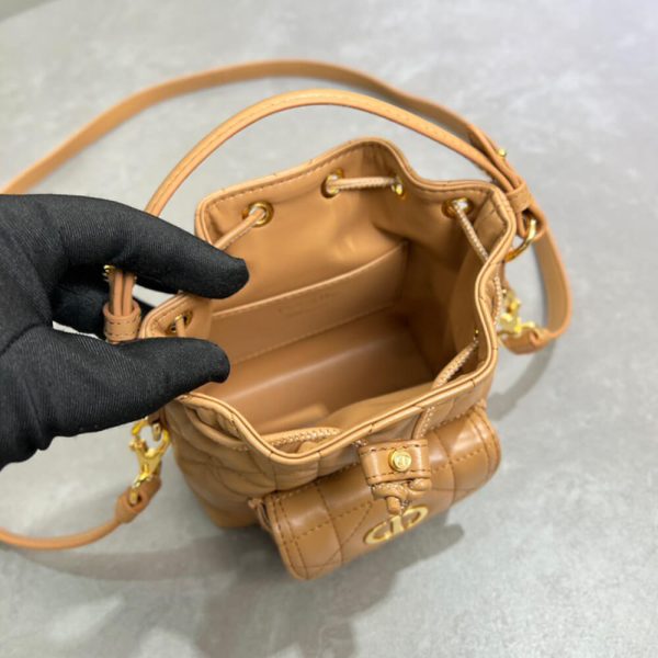 Dior Caro Nano Bucket Bag(HIGH-END GRADE) - Image 8