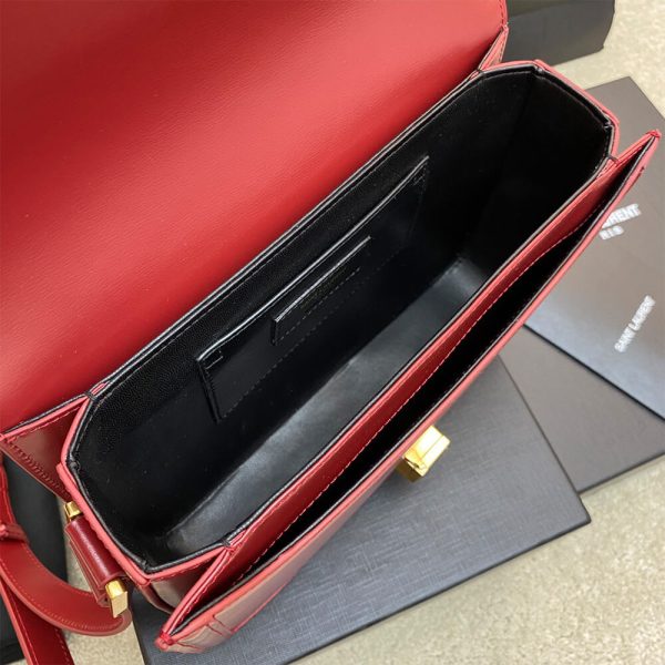 YSL SOLFERINO MEDIUM SATCHEL IN BOX SAINT LAURENT(HIGH-END GRADE) - Image 8