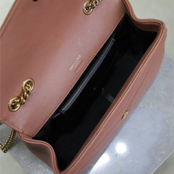 YSL LOULOU small in MATELASSE lambskin - Image 8