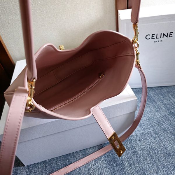 CELINE SMALL CAMILLE 16 SOFT BAG IN SMOOTH CALFSKIN(HIGH-END GRADE) - Image 8