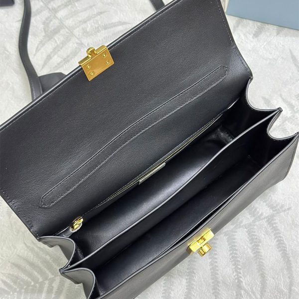 Prada Soft Sound medium leather shoulder bag(high-end grade) - Image 8