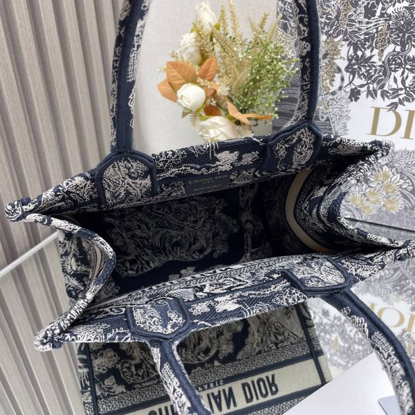 Small Dior Book Tote - Image 8