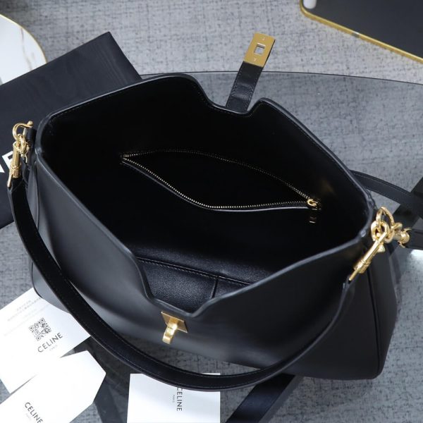 CELINE MEDIUM CAMILLE 16 SOFT BAG IN SMOOTH CALFSKIN(HIGH-END GRADE) - Image 8
