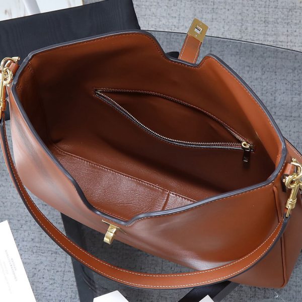 CELINE MEDIUM CAMILLE 16 SOFT BAG IN SMOOTH CALFSKIN(HIGH-END GRADE) - Image 8