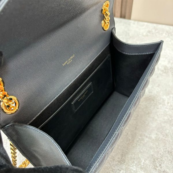 YSL envelope medium in grained leather - Image 8