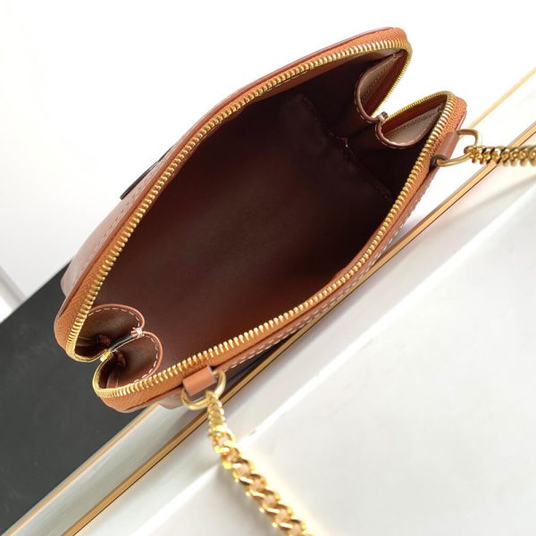 CELINE Clutch on Chain Cuir triomphe IN smooth calfskin(High-end Grade) - Image 8