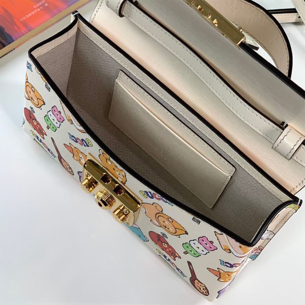 PADLOCK GUCCI ANIMAL PRINT MINI BAG - Image 8