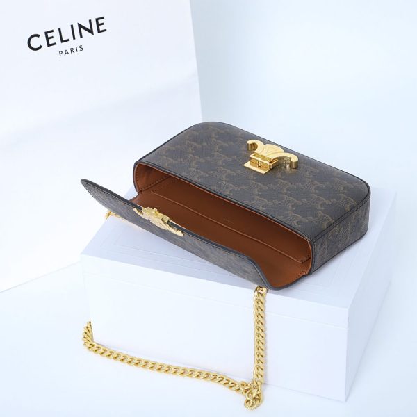 CELINE CHAIN SHOULDER BAG CLAUDE - Image 8