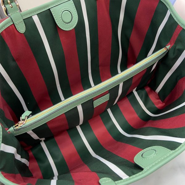 GG Emblem large tote bag - Image 8