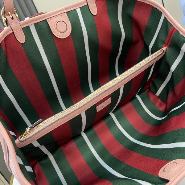 GG Emblem large tote bag - Image 8