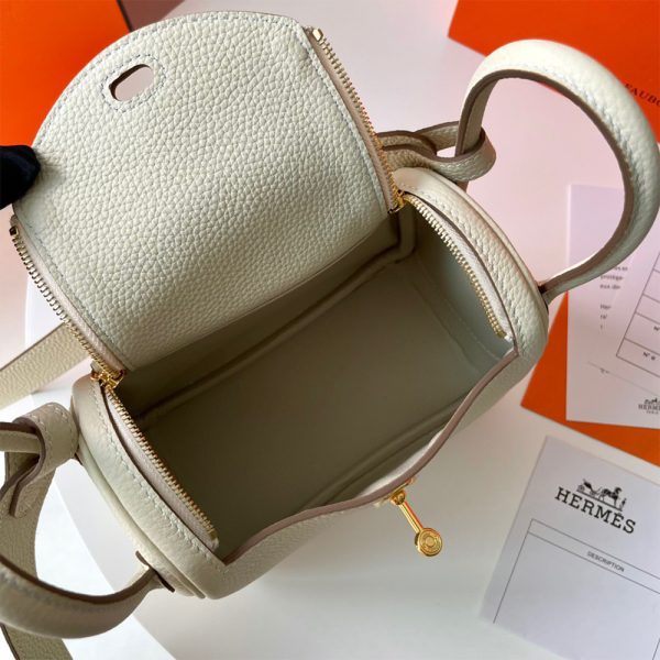 Hermes Lindy Mini Bag - Image 8