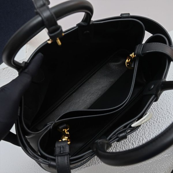 Prada Buckle small leather handbag with belt(high-end grade) - Image 8