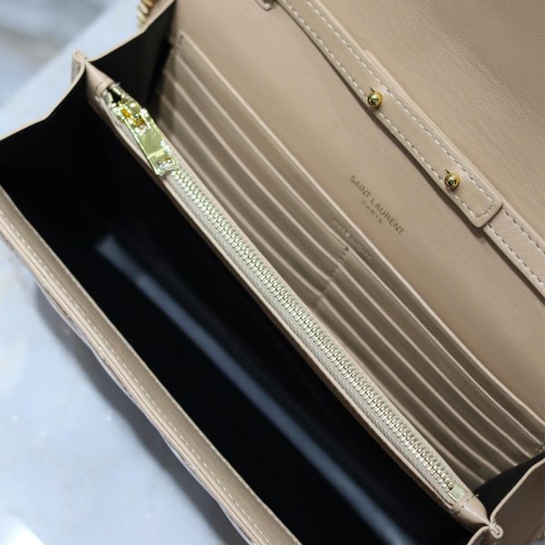 YSL cassandre chain wallet in lambskin - Image 8