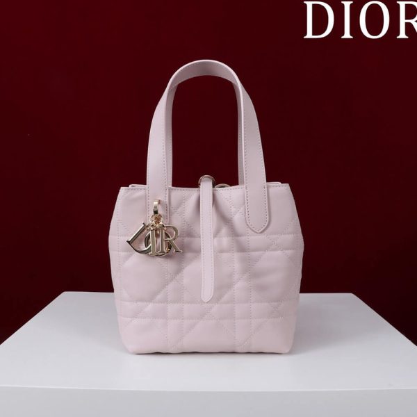 Small Dior Toujours Vertical Tote Bag(high-end grade) - Image 8