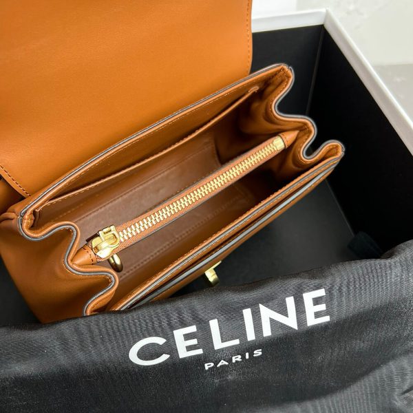 Celine MINI 16 IN SATINATED CALFSKIN(high-end grade) - Image 8