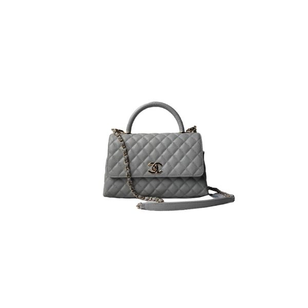CHANEL Large Flap Bag With Top Handle(high-end grade)