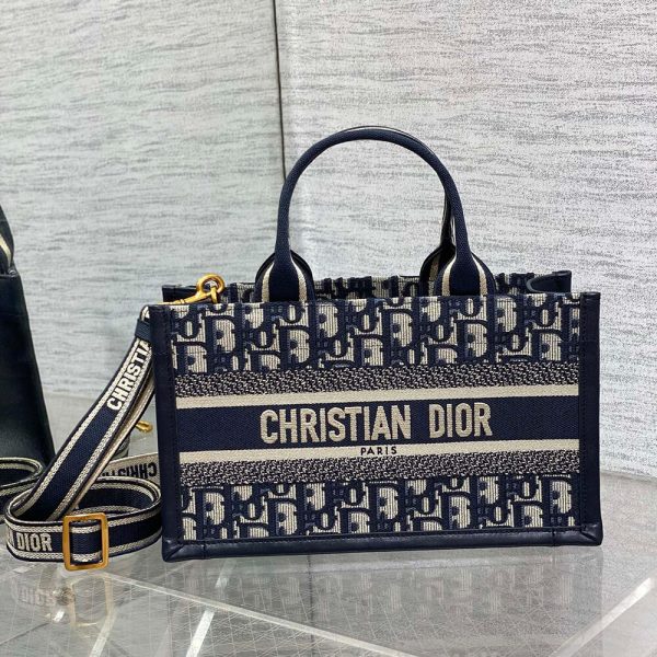 Dior East-West Dior Book Tote with strap - Image 2