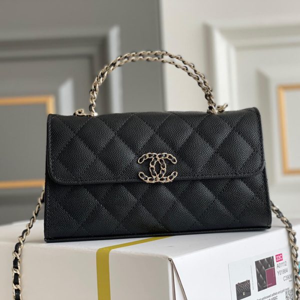 Chanel Flap Phone Holder with Chain(HIGH-END GRADE) - Image 2