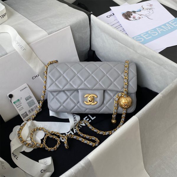 Chanel Pearl Crush Mini Rectangular Flap - Image 2