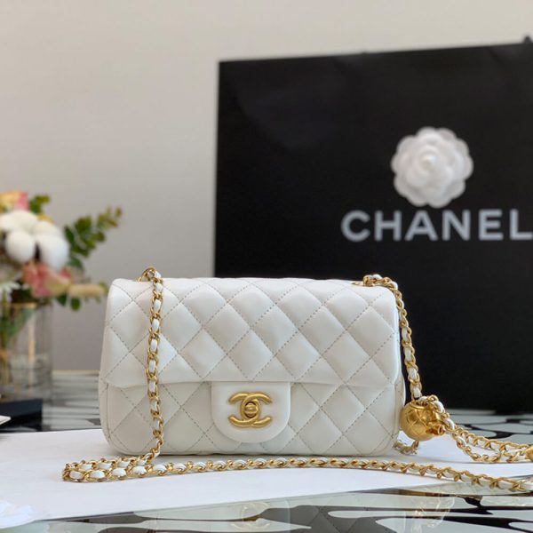 Chanel Pearl Crush Mini Rectangular Flap Bag - Image 2