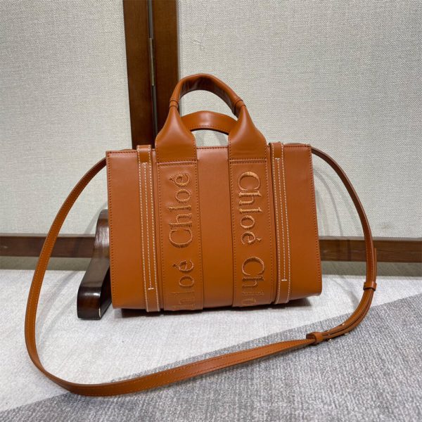 Chole small woody tote bag - Image 2