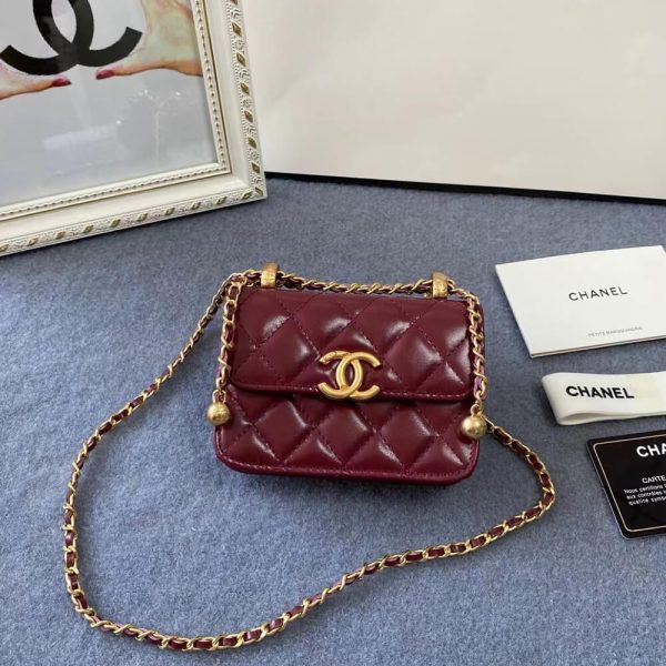 CHANEL Mini Clutch with Chain(high-end grade) - Image 2