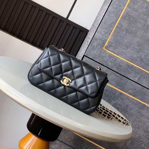 Chanel FLAP PHONE HOLDER WITH CHAIN(HIGH-END GRADE) - Image 2