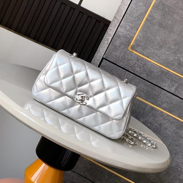 Chanel FLAP PHONE HOLDER WITH CHAIN(HIGH-END GRADE) - Image 2