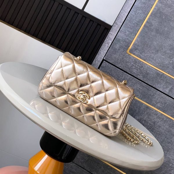 Chanel FLAP PHONE HOLDER WITH CHAIN(HIGH-END GRADE) - Image 2