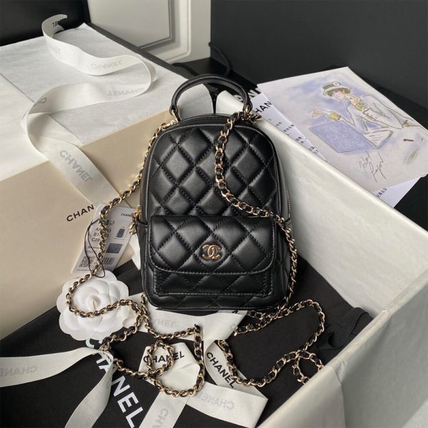 CHANEL Classic Mini Backpack(HIGH-END GRADE) - Image 2