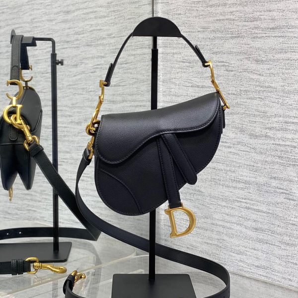 DIOR Mini Saddle Bag with Strap - Image 2