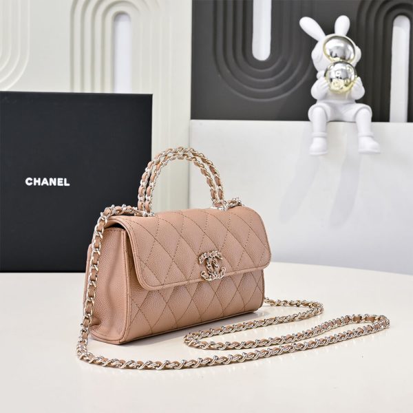 Chanel Flap Phone Holder with Chain(HIGH-END GRADE) - Image 3