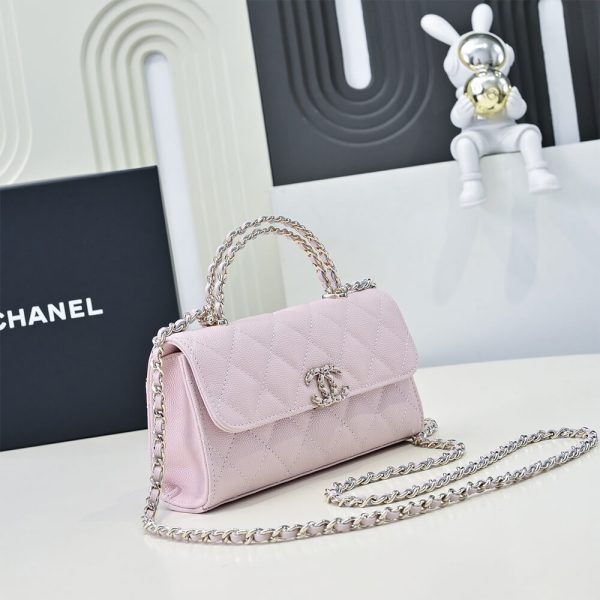 Chanel Flap Phone Holder with Chain(HIGH-END GRADE) - Image 3