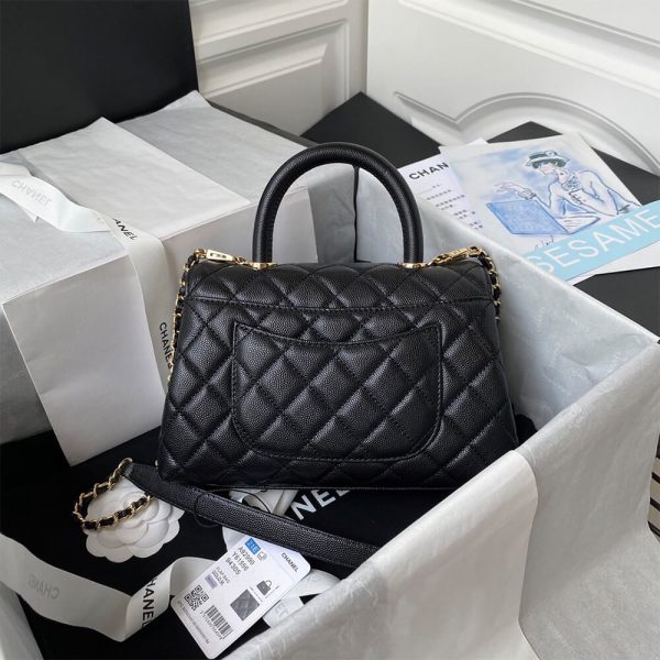 CHANEL Coco Handle Bag Small - Image 3