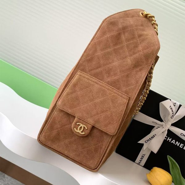 CHANEL 25 Medium Handbag SUEDE(high-end grade) - Image 3