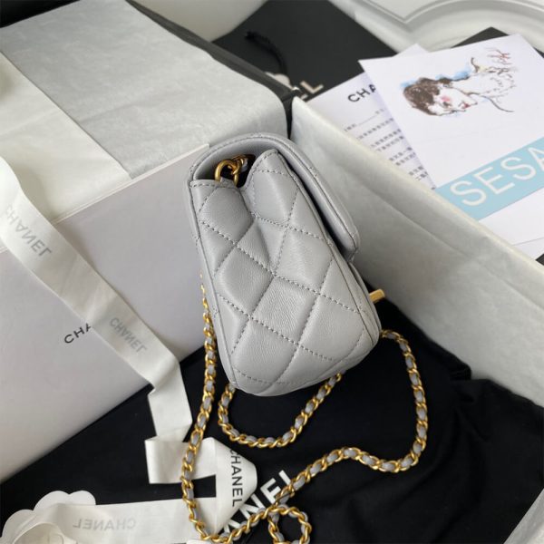 Chanel Pearl Crush Mini Rectangular Flap - Image 3