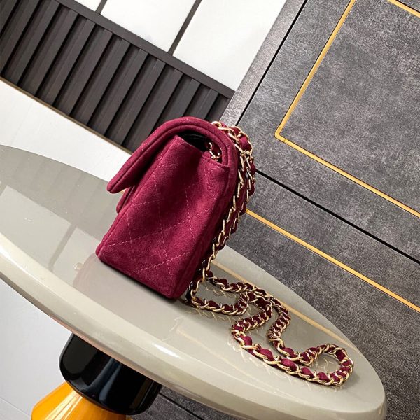 CHANEL SUEDE MINI FLAP BAG(HIGH-END GRADE) - Image 3