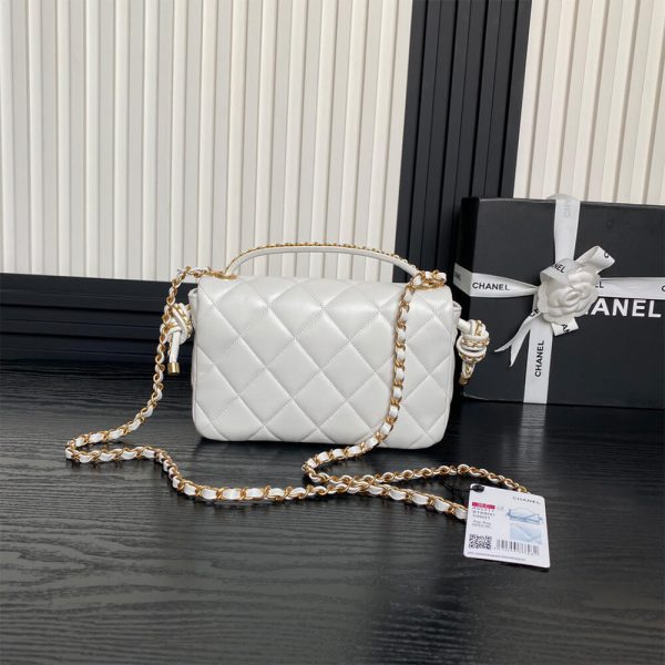 CHANEL Flap Bag with Top Handle(HIGH-END GRADE) - Image 3